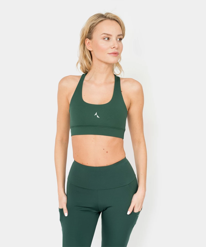 green Libra sports leggings