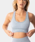 Blue Yasmine Sports Bra