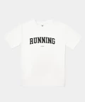 Running boyfriend t-shirt, Off-white