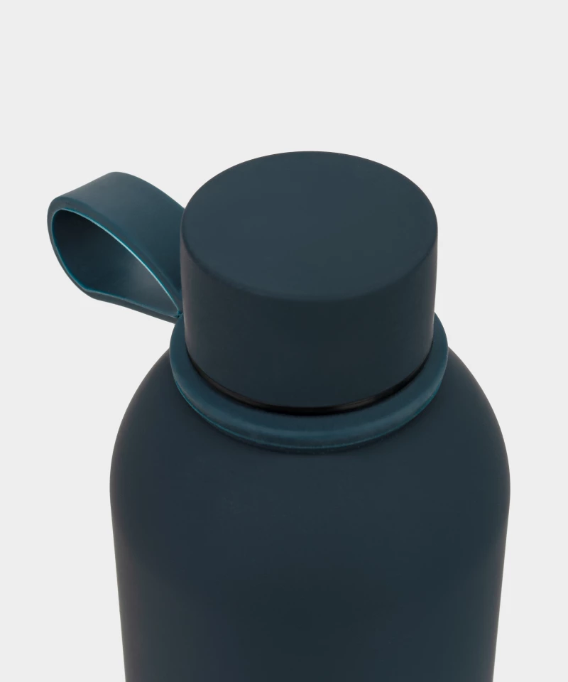 navy blue temperature keeping bottle