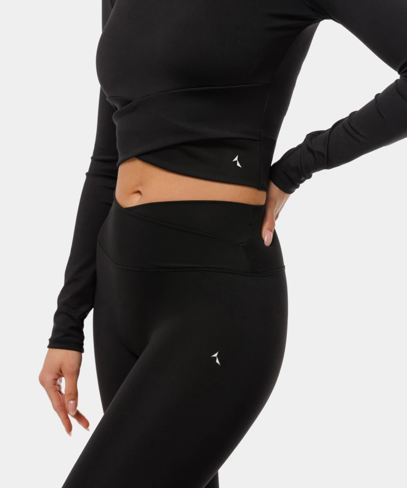 minimalist sports leggings black