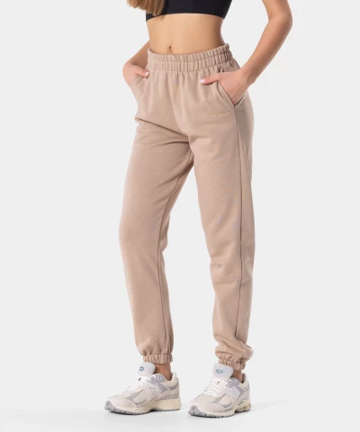 Women's beige insulated sweatpants