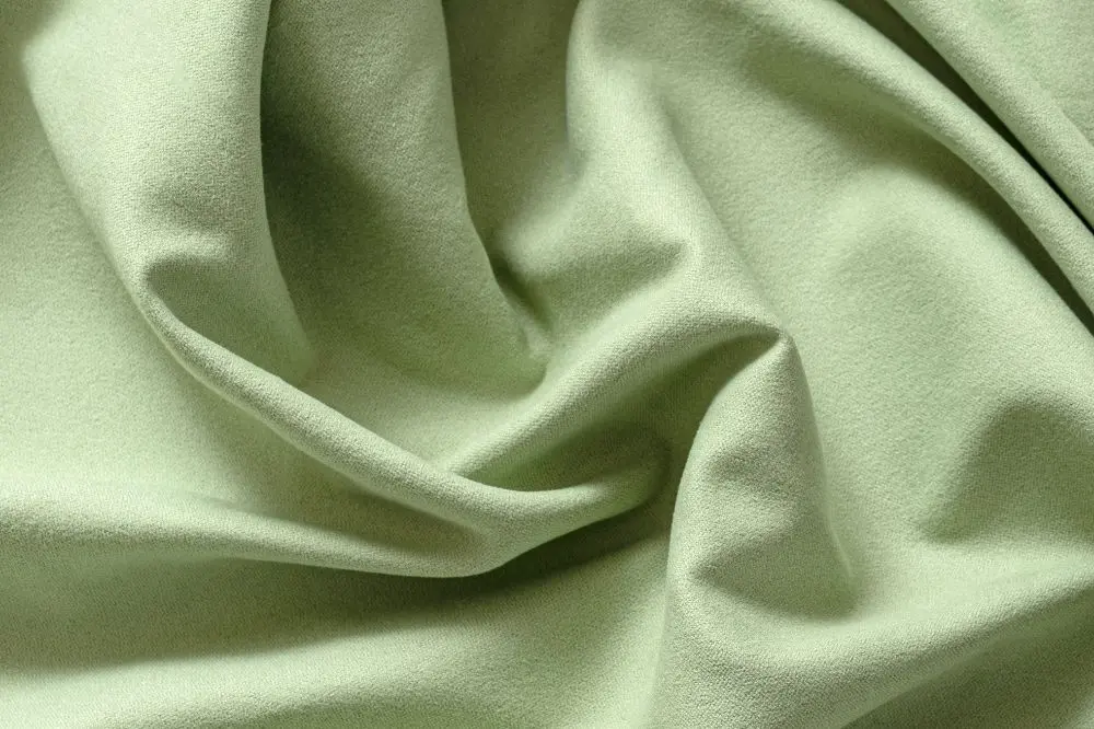 green microfiber towel