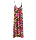 Womens Long Dress Colorful fruits