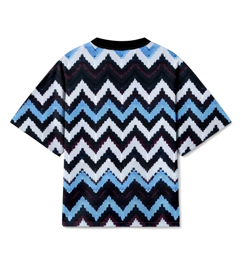 Blue Fiesta Mens Oversize T-shirt