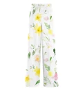 Watercolor Spring Long Loose Pants