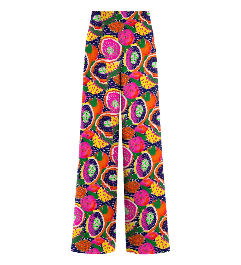 Colorful Fruits Long Loose Pants