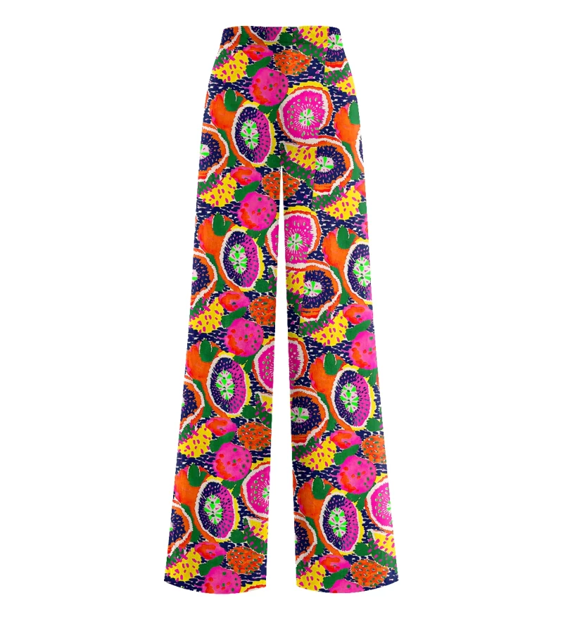 Colorful Fruits Long Loose Pants