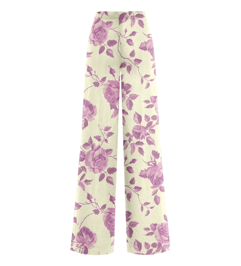 Rosy Tint Long Loose Pants