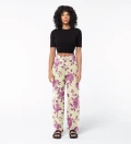 Rosy Tint Long Loose Pants