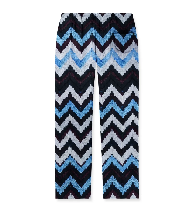 Blue Fiesta Mens Long Pants