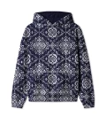 Greek Mosaic Mens Oversize Hoodie