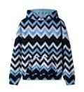 Blue Fiesta Mens Oversize Hoodie