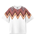 Half Zigzag Mens Oversize T-shirt