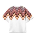 Half Zigzag Mens Oversize T-shirt