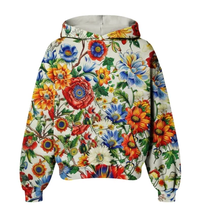 Blooming Meadow Womens Oversize Hoodie