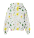 Watercolor Spring Womens Oversize Hoodie