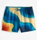 Blue Flow Swim Shorts