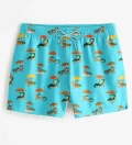 Crocodiles On The Beach Swim Shorts