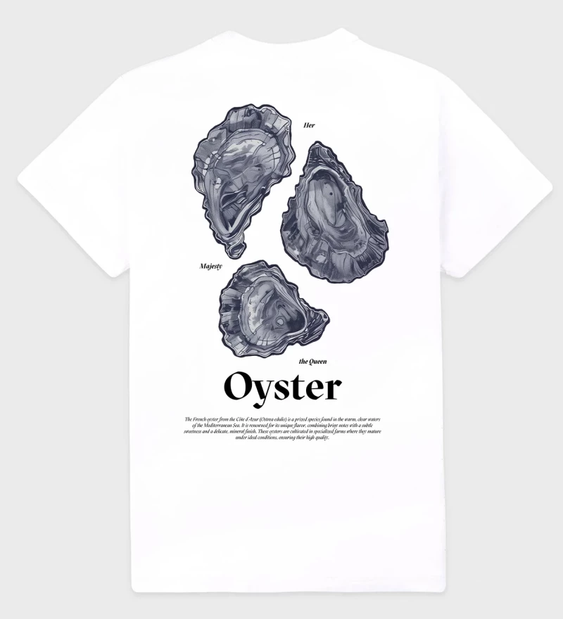 T-shirt Oyster