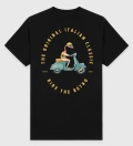 T-shirt Scooter Flamingo