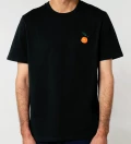 Arancia mens black t-shirt