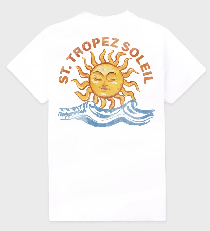 T-shirt Saint Tropez Soleil