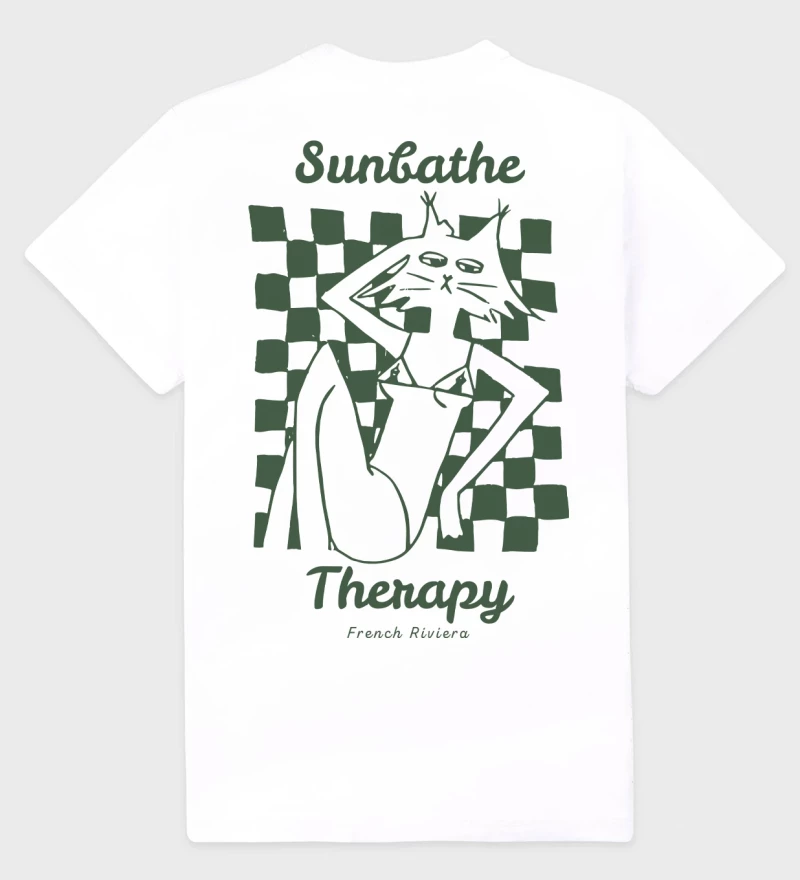 Sunbathe Therapy Womens T-shirt