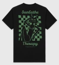 Sunbathe Therapy Womens T-shirt