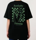 Sunbathe Therapy Womens T-shirt