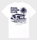 Pool House Club Womens T-shirt