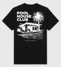 Pool House Club Womens T-shirt