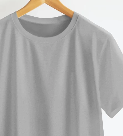 Grey cotton t-shirt