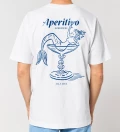 Aperitivo mens cotton t-shirt back