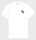 Costa Azzurra white cotton t-shirt