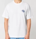 Costa Azzurra white mens cotton t-shirt