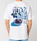 Fichi Viola white mens cotton t-shirt back