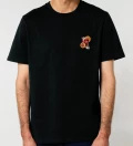 Negroni black mens cotton t-shirt