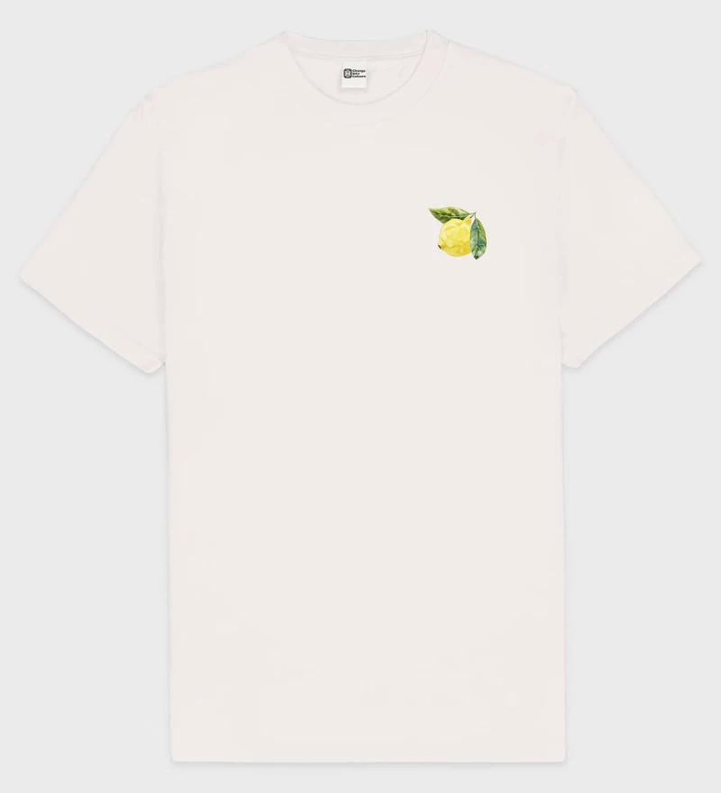 Limoncello natural cotton t-shirt