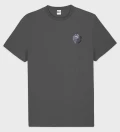 Oyster anthracite cotton t-shirt