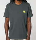 Limoncello anthracite mens cotton t-shirt