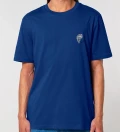 Oyster navy mens cotton t-shirt