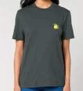 Limoncello anthracite womens cotton t-shirt