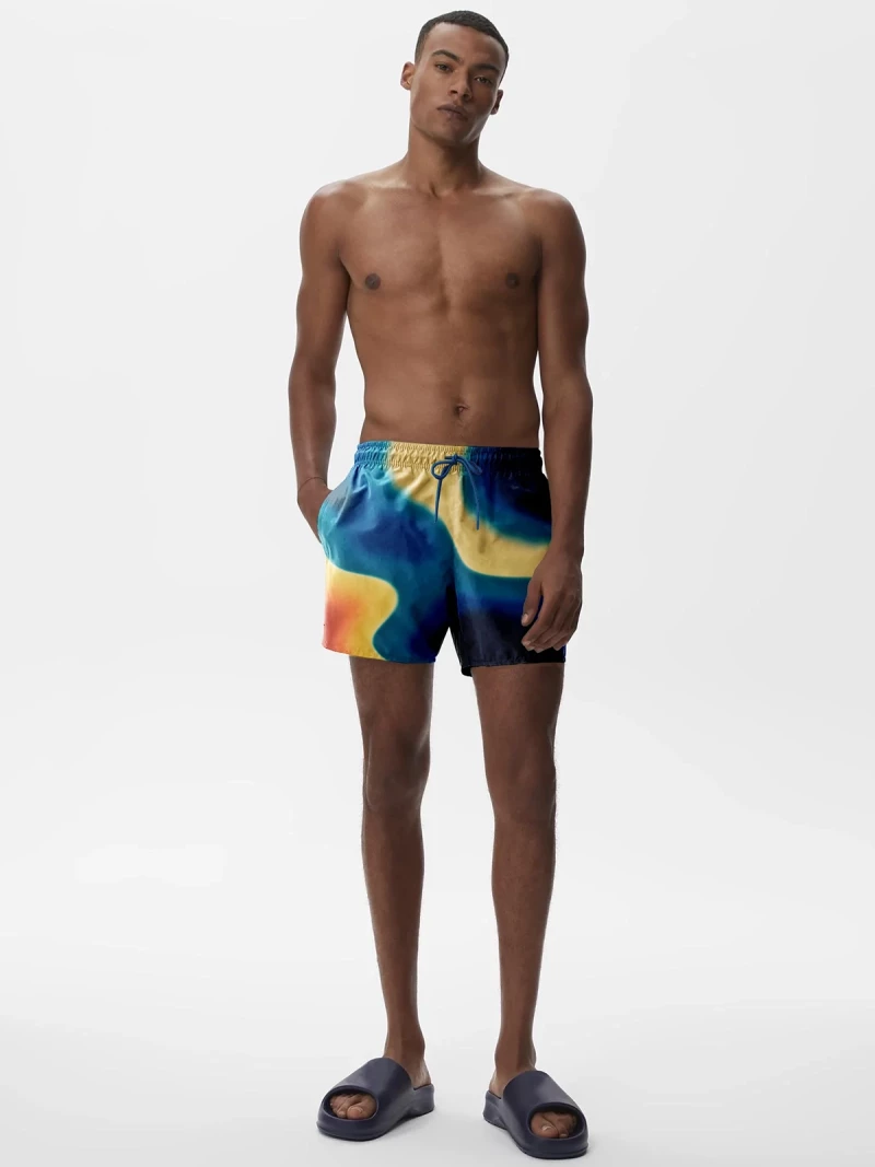 Blue Flow Swim Shorts