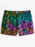 Colorful Ghost Swim Shorts