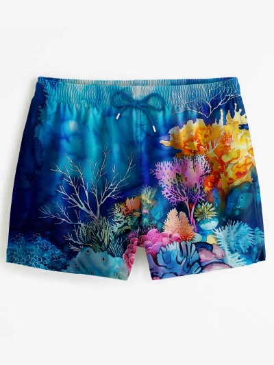 Reef Coral Swim Shorts