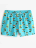 Crocodiles On The Beach Swim Shorts