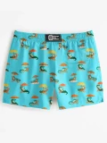 Crocodiles On The Beach Swim Shorts