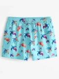 Watercolor Turtle Swim Shorts