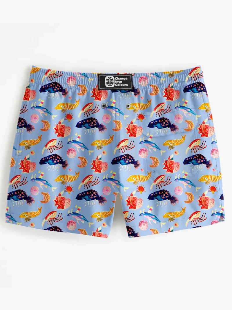 Sea Animals Swim Shorts